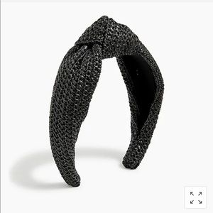 Raffia knot headband, new